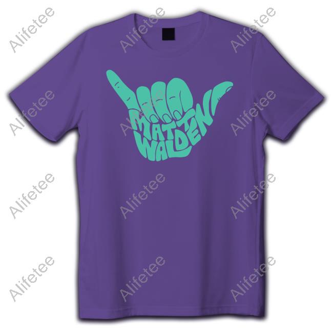 Matt Walden Music Merch Matt Walden Shaka Sweatshirt Matt Walden Music Merch Matt Walden Shaka Sweatshirt