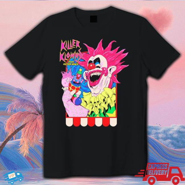Official Killer Klowns Spikey’S Puppet Show Shirt Official Killer Klowns Spikey’S Puppet Show Shirt