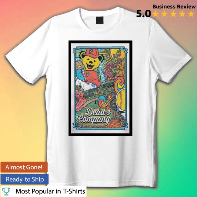 Dead & Company 06 24 23 Fenway Park Boston, Ma Poster shirt Dead & Company 06 24 23 Fenway Park Boston, Ma Poster shirt