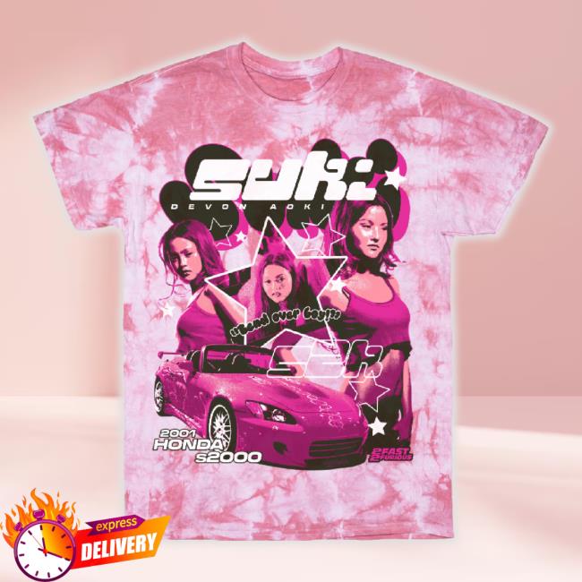 2F2f Suki Tiedye (Color Options Available!) Pink Slips (Pink) New Shirt