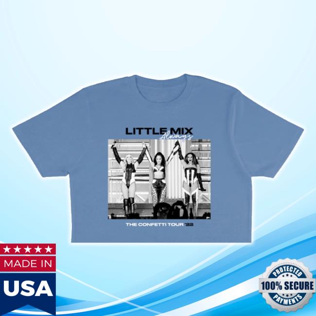 Official Little Mix Merch Store Little Mix Always Cropped T-Shirt Little-Mix Shop Official Little Mix Merch Store Little Mix Always Cropped T-Shirt Little-Mix Shop