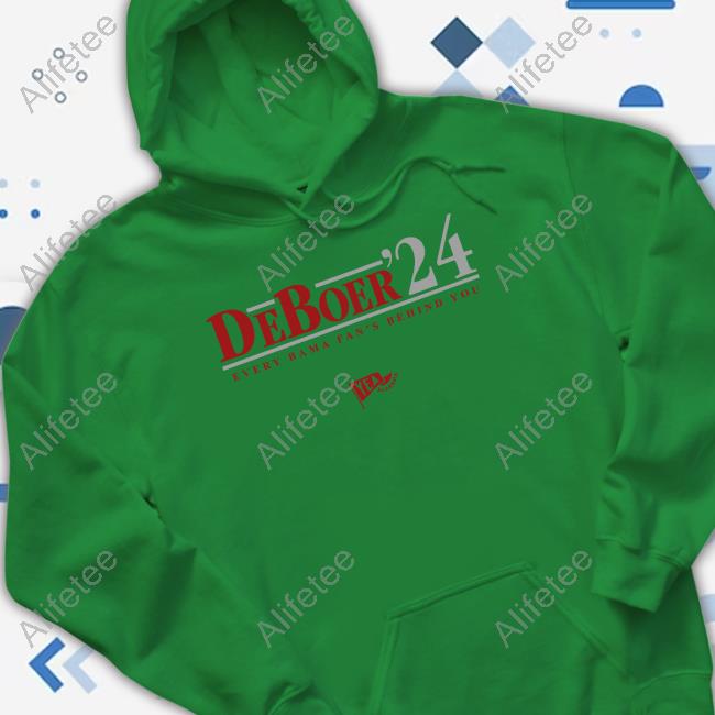 Riddell Deboder Deboer 24 Every Bama Fan's Behind You Yea Alabama Tee Shirt Riddell Deboder Deboer 24 Every Bama Fan's Behind You Yea Alabama Tee Shirt