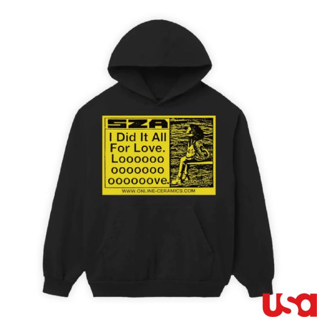 Original Sza Tour Merchandise Merch Store Sza Merchandise - I Did It All For Love North America Tour Shirt Szamerchandise Shop Original Sza Tour Merchandise Merch Store Sza Merchandise - I Did It All For Love North America Tour Shirt Szamerchandise Shop