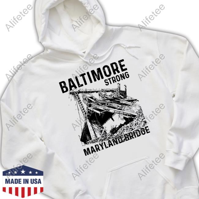 Baltimore Strong Maryland Bridge Vintage Tee Shirt Baltimore Strong Maryland Bridge Vintage Tee Shirt