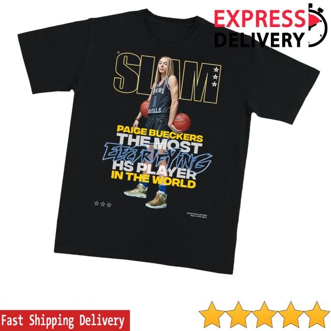 Slam Cover Paige Bueckers Tee Slam Cover Paige Bueckers Tee