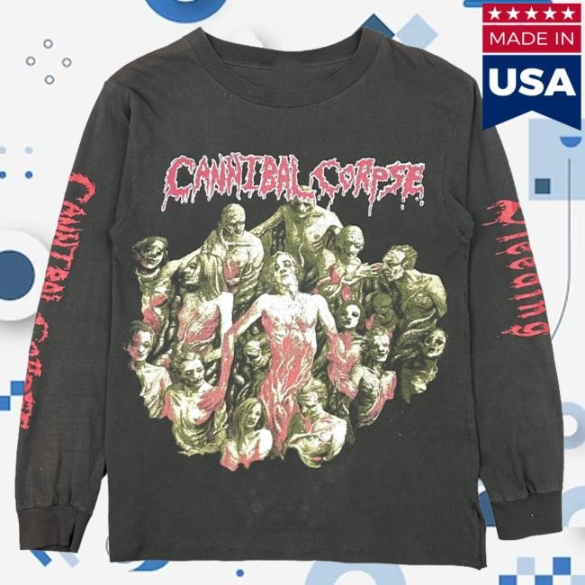 Jerks-Store Merch 1994 Cannibal Corpse Long Sleeve Funny Shirt Jerks-Store Merch 1994 Cannibal Corpse Long Sleeve Funny Shirt