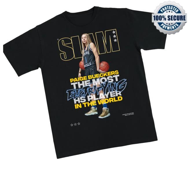 Slam Cover Paige Bueckers Tee Slam Cover Paige Bueckers Tee