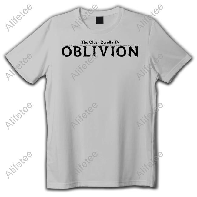 The Elder Scrolls Iv Oblivion Logo Tee Shirt