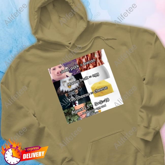 John Pork Bacon Marvin Beak Egg Tim Cheese Shirts