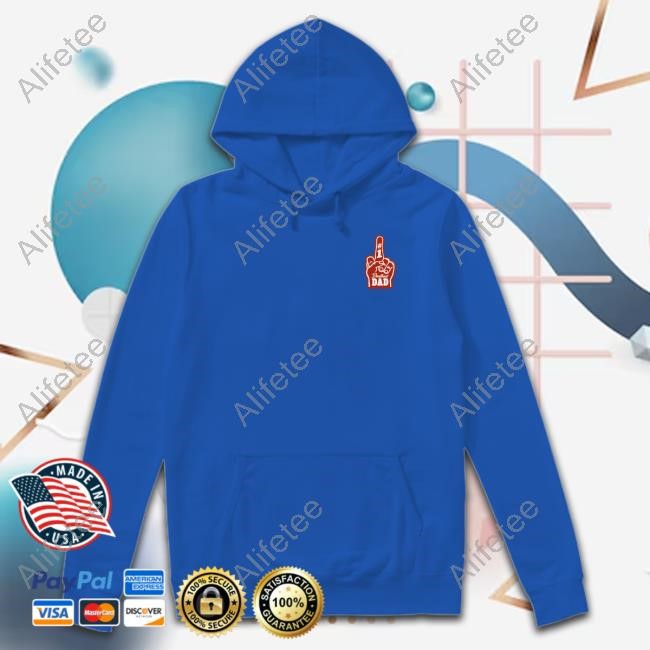 Shitheadsteve Store Deadbeat Dad Finger Sweatshirt