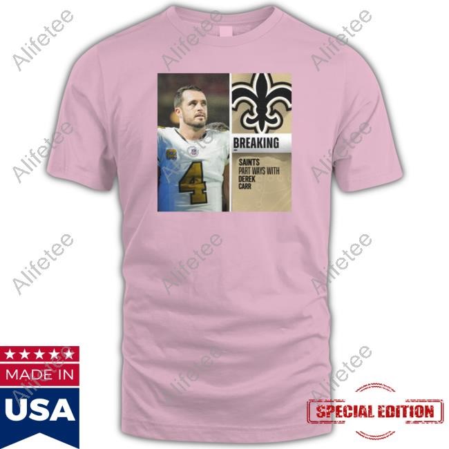 Addy B Wearing Breaking Part Ways With Derek Carr Tee Shirt