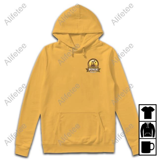 Dr. Robby Wearing Beers Of The Burgh Hoodie Sweatshirt