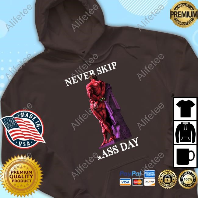 Raskol Apparel Never Skip Mass Day T-Shirt