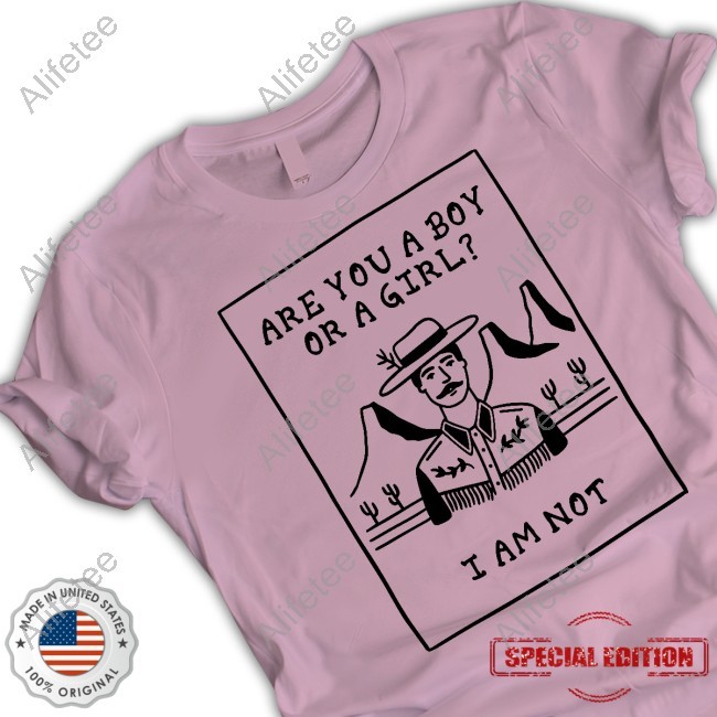 Alexander Jace Kelly Wearing Are You A Boy Or A Girl I Am Not Sweatshirt
