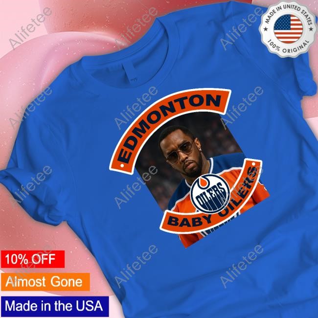 David Furones P Diddy Edmonton Baby Oilers Hoodie