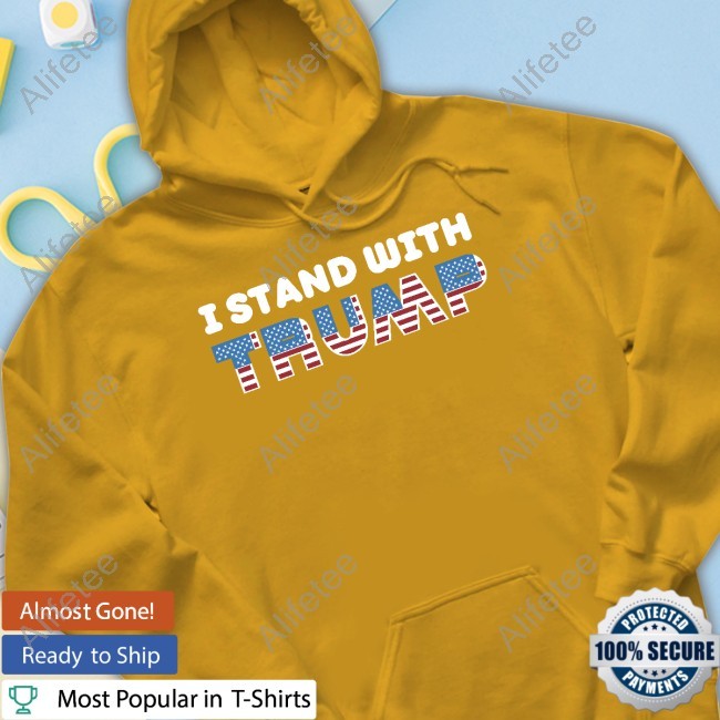 Commentary Tom Homan Potus I Stand With Trump Crewneck Sweatshirt