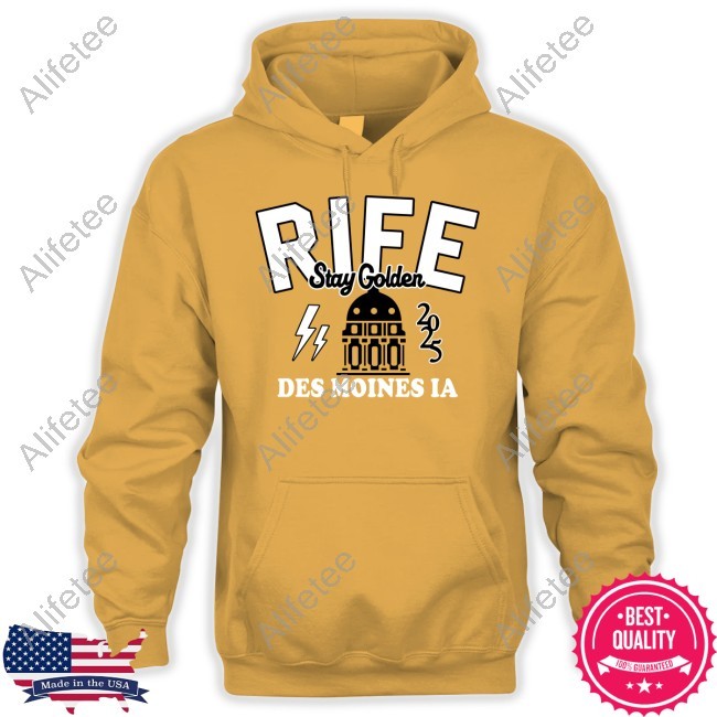 Rife Stay Golden Des Moines Ia 2025 Youth T Shirt