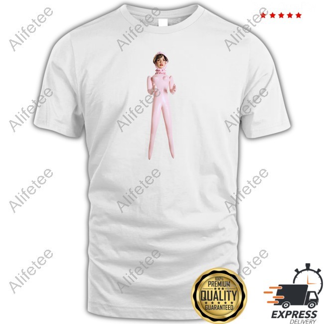 Lola Young White Doll Print Long Sleeve Shirt