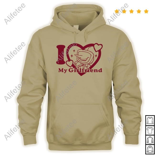 Meggs I Love Mr. Tenna My Girlfriend Hoodie