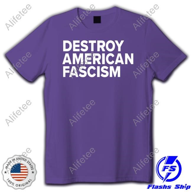 Destroy American Fascism Hoodie