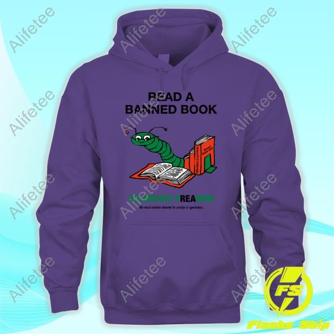Christian Koss Wearing Read A Banned Book Celebrate Freadom Tank Top