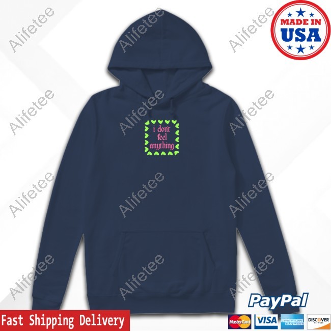 Fontaines D.C. Store I Don't Feel Anything Black Shirt