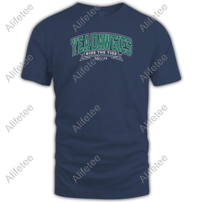 Yea Dawgies Ride The Tide Tee Shirt