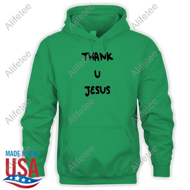 D'aydrian Harding Store Thank U Jesus Yellow Tee Shirt
