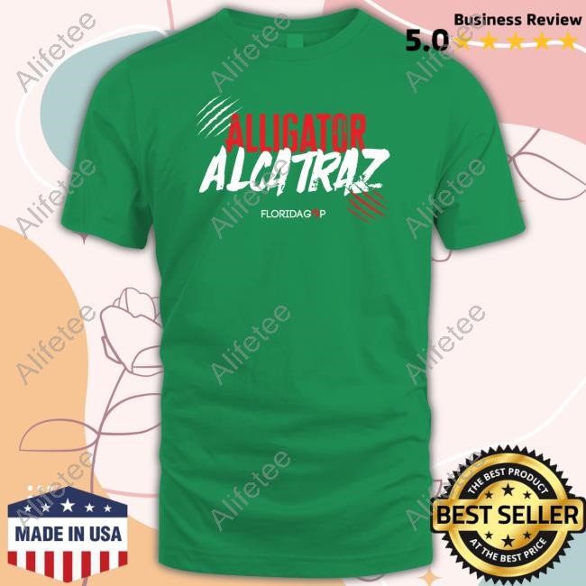Alligator Alcatraz Florida Gop Hoodie