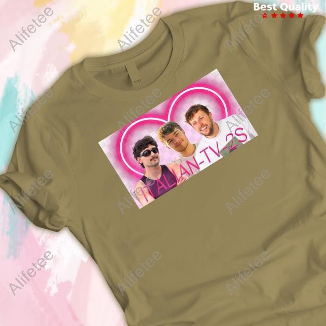 Italian-Tv-2S Sidememe Tee Shirt Italian-Tv-2S Sidememe Tee Shirt